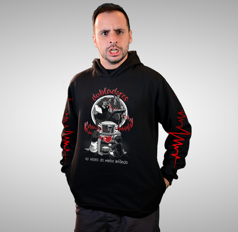 MOLETOM PRETO - DUBLADORES