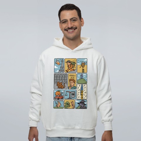 MOLETOM OFF WHITE - FILMES